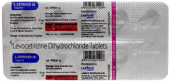 L Cetriver 10 Tablet 10 L Cetriver 10 Tablet 10